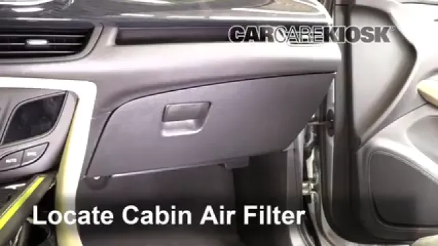 2017 Buick Envision Essence 2.5L 4 Cyl. FlexFuel Air Filter (Cabin) Replace